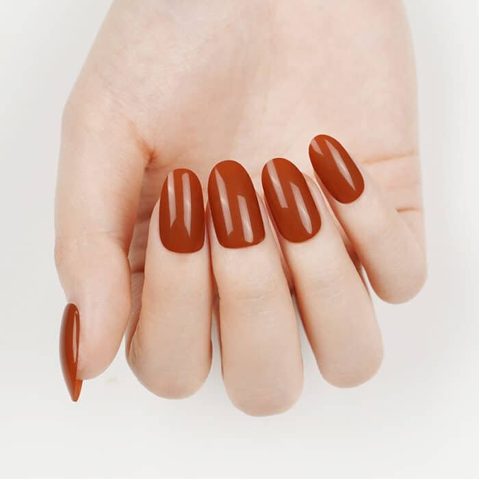 Bandes de vernis gel UV Couleur Caramel