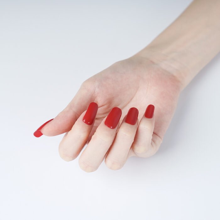 Bandes de vernis gel UV Rouge Sowoa